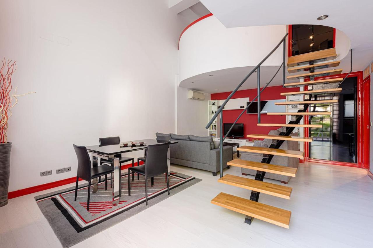 Modern 2-Bedroom Duplex Next To The Retiro By Sharingco. マドリード エクステリア 写真